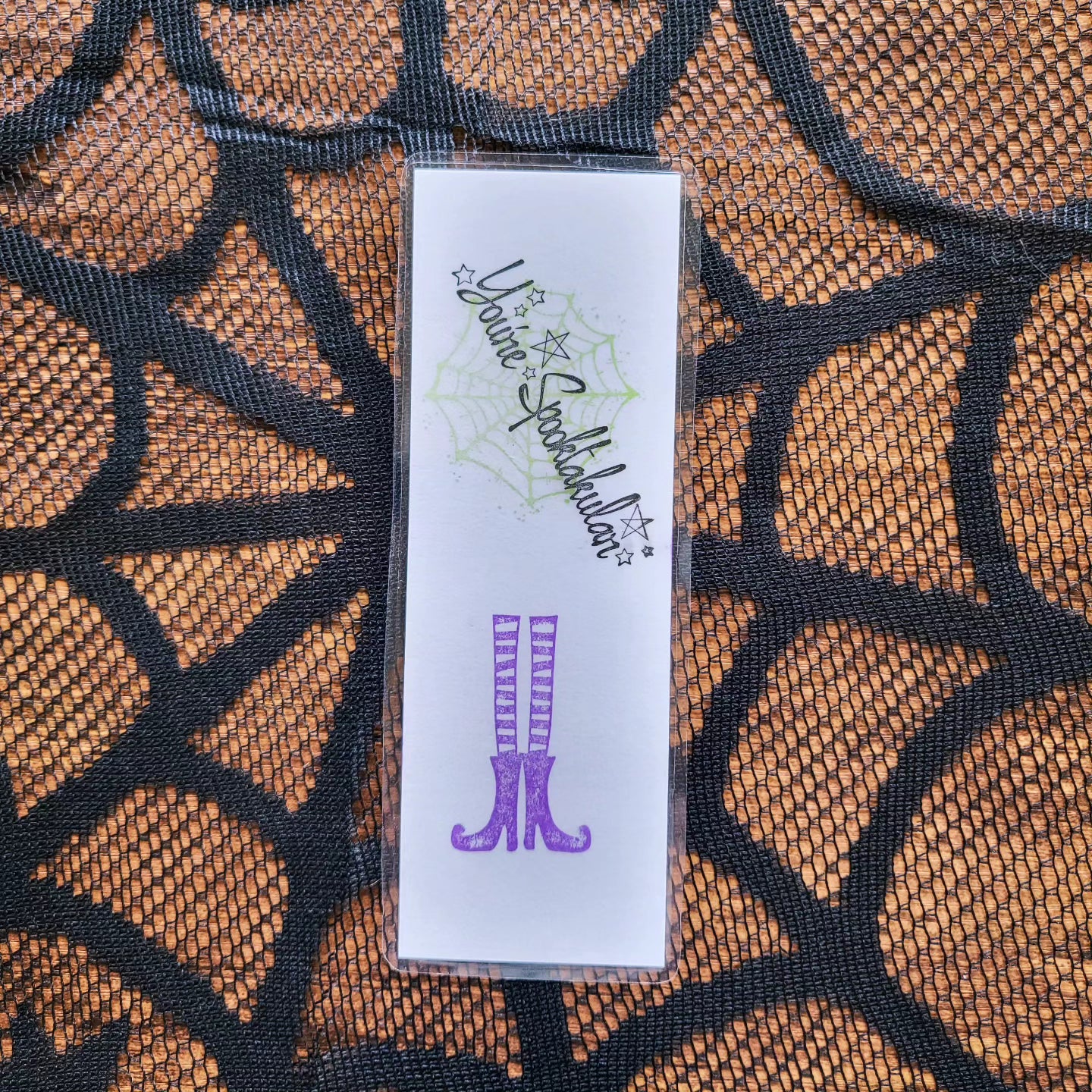 You're Spooktacular handmade bookmark